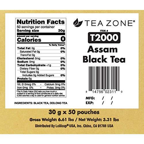 TEA ZONE Tea Zone Classic Assam Black Tea - Case 50 x 1oz Bag