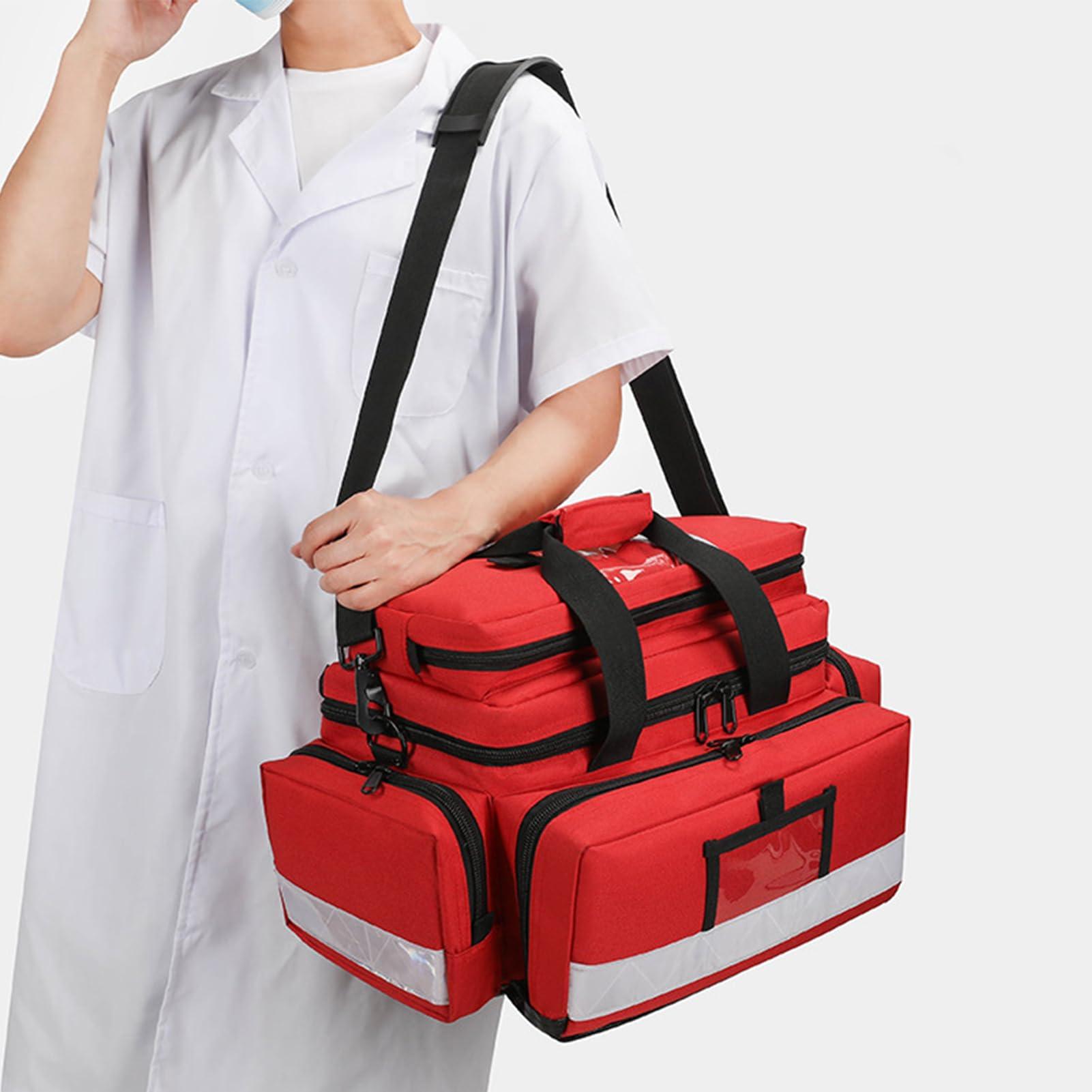 RePaLY Complete Emergency Response Trauma Bag, Portable First Aid Kit, Medical Emergency Backpack for Flood Prevention And Emergency Medical Supplies Storage Case Trauma Kit