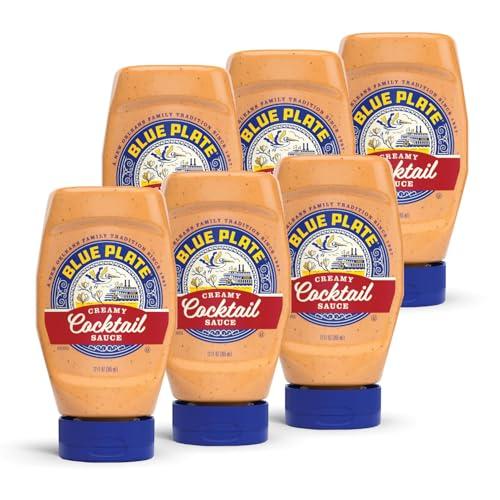 Blue Plate Blue Plate Mayonnaise Creamy Cocktail Sauce, 12 Fl Oz Squeeze Bottle (Pack of 6)