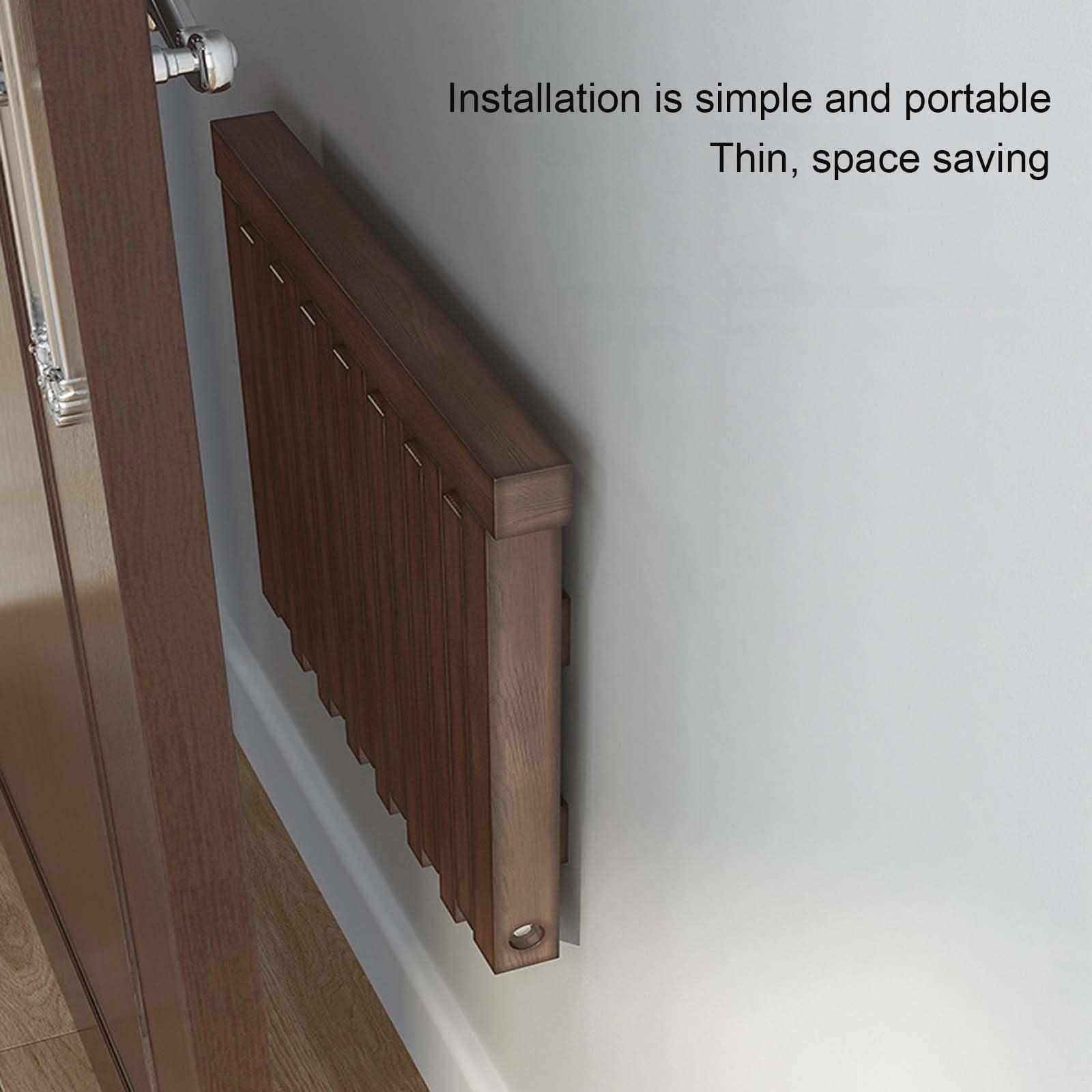 BBWLG Folding Shower Seat Wall Mounted,Bathroom Stool Fold Down Shower Chair for Pregnant Woman,Elderly,Waterproof Home Care Shower Bench for Inside Shower(19\"x2\"x17\") (White)