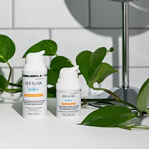 Skinuva Skinuva Next Generation Scar+ Cream - Advanced Scar+ SPF 30 Silicone Cream Matrix Formulated with Growth Factors (0.5 oz)