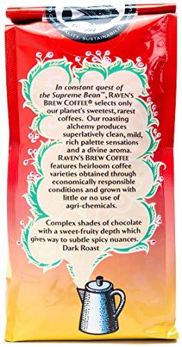Raven's Brew Coffee Raven’s Brew Coffee Gourmet Dark Roast Ground Coffee - House Blend 12oz Bag