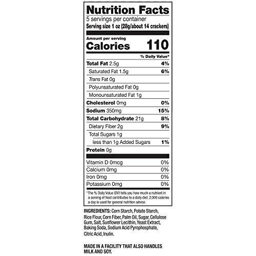 Snack Factory Snack Factory Pretzel Crisps Gluten Free, Original Flavor, 5 Ounce (Pack of 8)