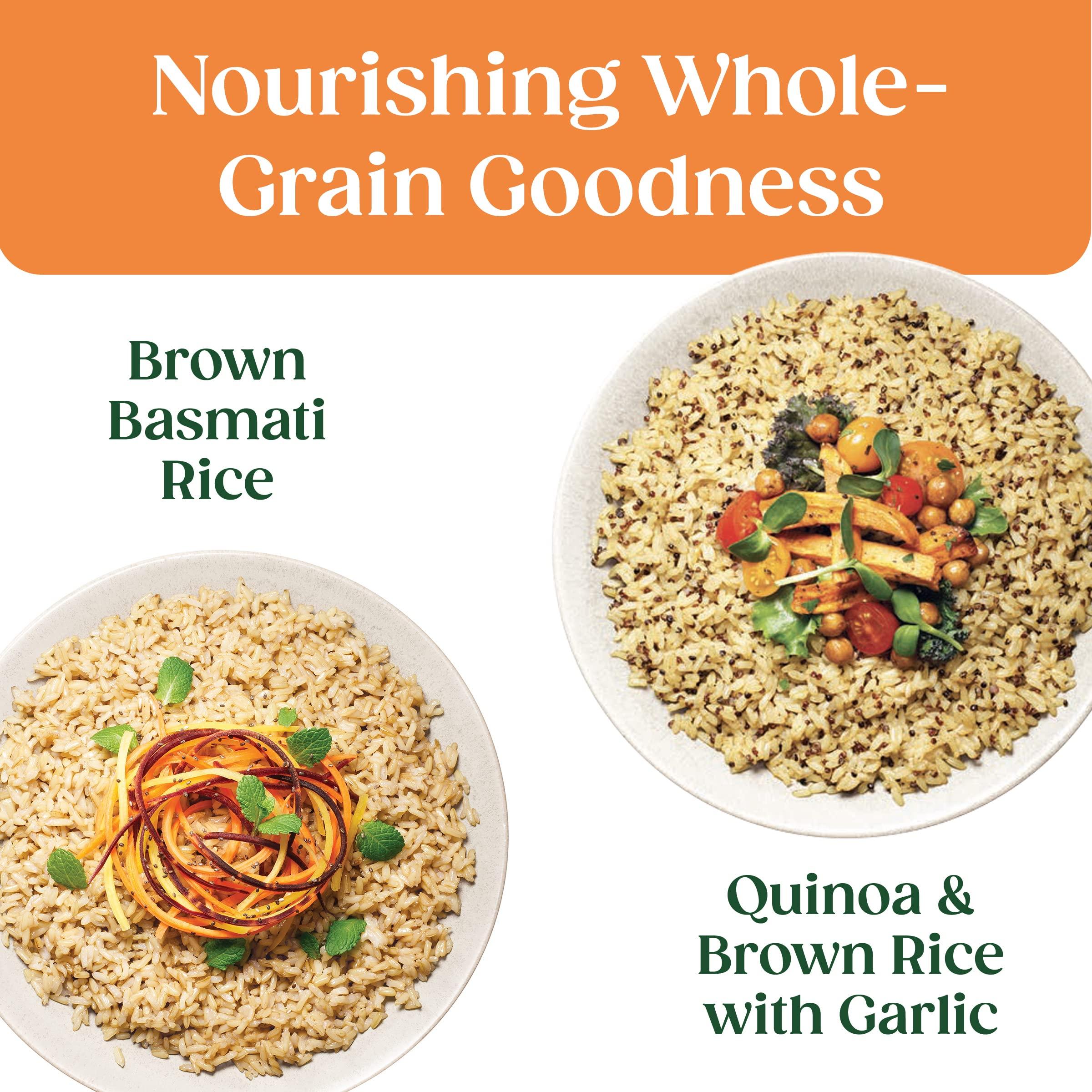 SEEDS OF CHANGE SEEDS OF CHANGE Organic Rice Variety Pack Quinoa and Brown Rice with Garlic & Whole Grain Brown Basmati Rice 8.5 oz. (Pack of 6)