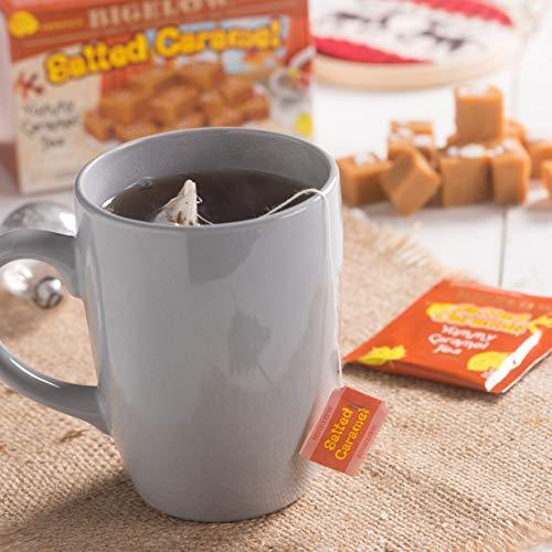 Bigelow Tea Bigelow Salted Caramel Black Tea Bags, 20 Count Box (Pack of 6) Caffeinated Black Tea, 120 Tea Bags Total