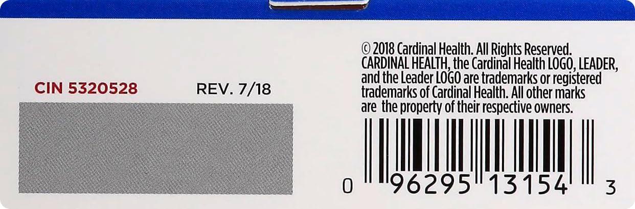 ASO Corporation Leader Nasal Strips Tan Large, 30 Count per Box Reduces Snoring and Improves Breathing (4 Boxes)
