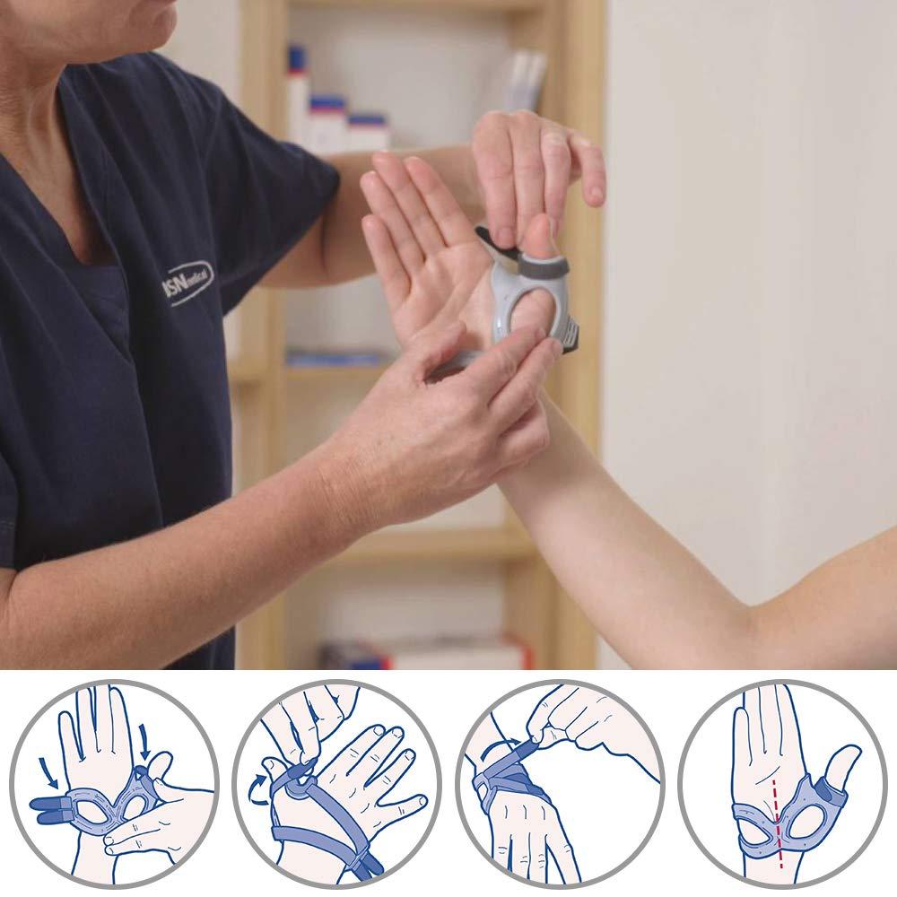 Actimove Actimove Professional Line Rhizo Forte Thumb Brace, Right, Gray, Large