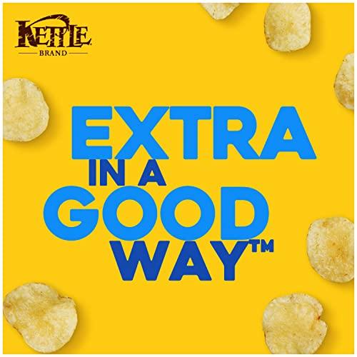 Kettle Brand Kettle Brand Potato Chips, Sea Salt Kettle Chips, Party Size, 13 Oz (Pack of 9)