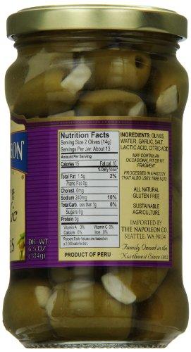 Napoleon Napoleon Stuffed Olives, Garlic, 6.5 Ounce