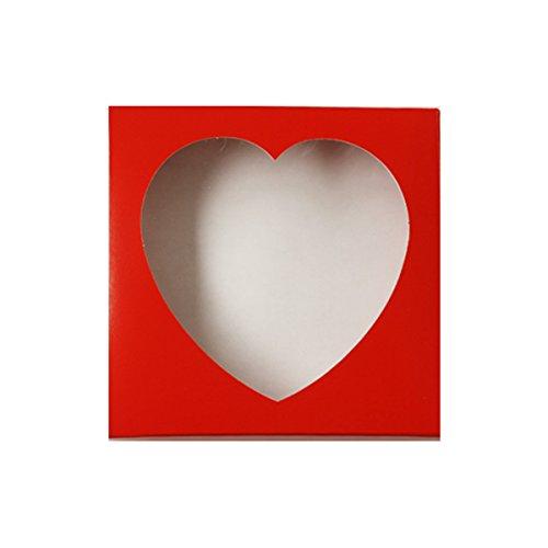 Scott's Cakes Scott's Cakes Dark Chocolate Covered Key Lime Marzipan Truffles in a 8 oz. Heart Box