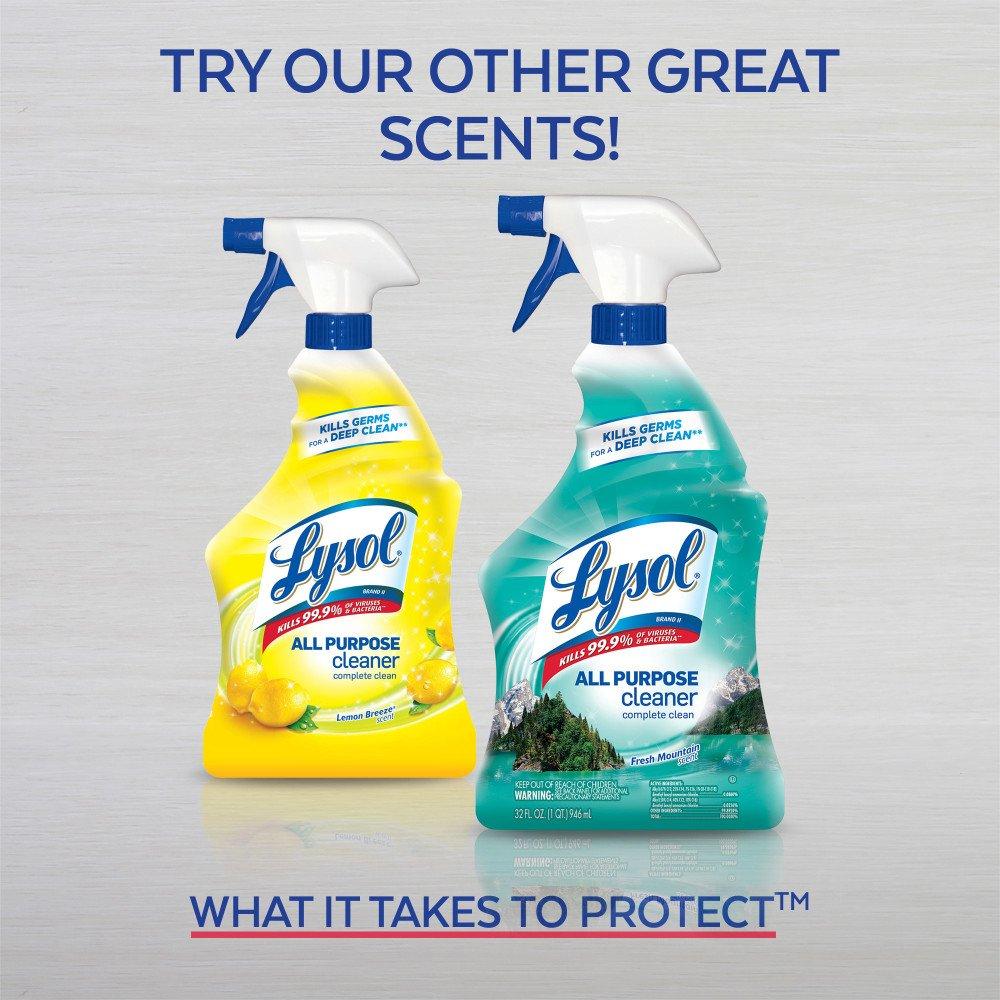 Lysol Lysol All Purpose Cleaner Spray, Lemon Breeze, 32oz