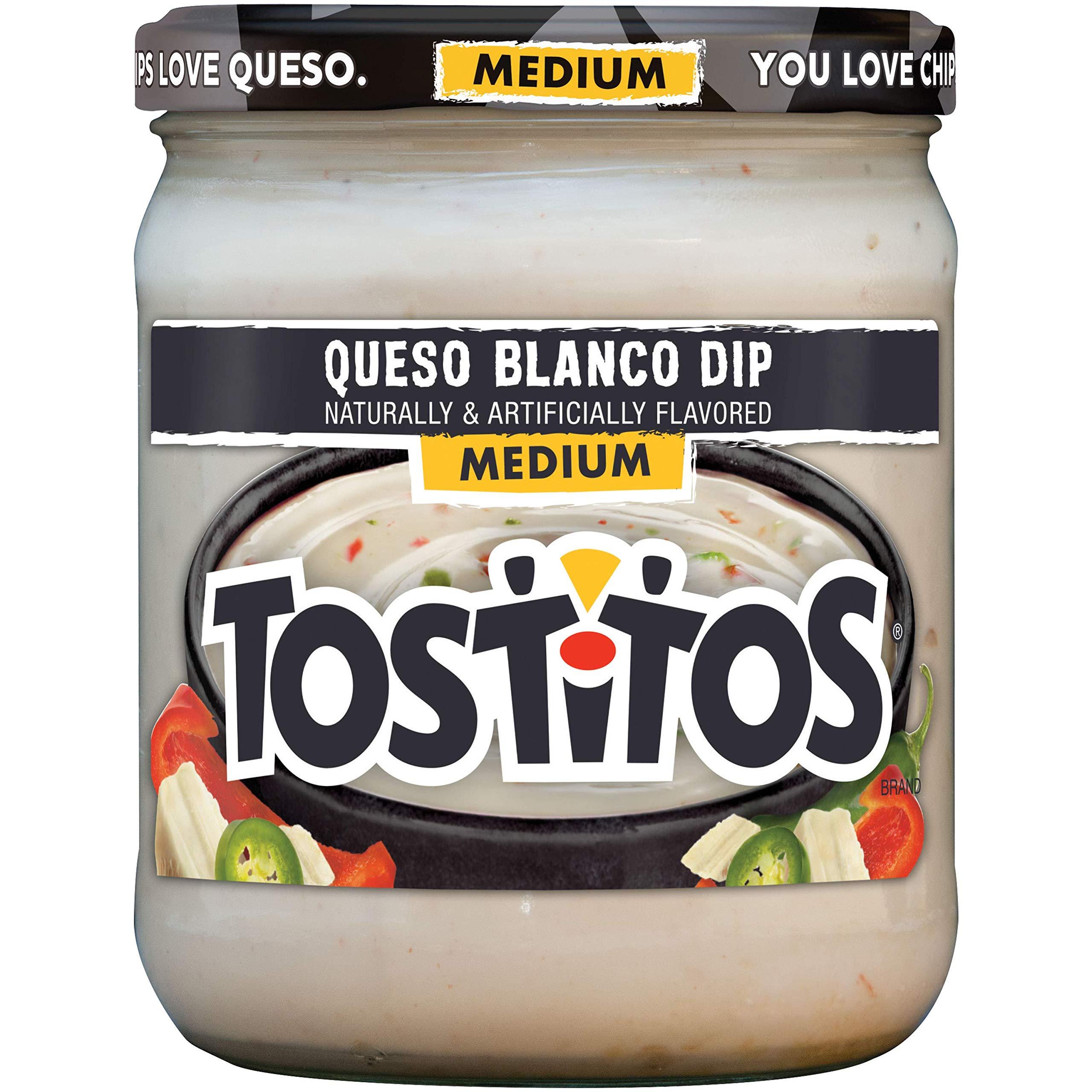 Tostitos Tostitos Dip, Queso Blanco, Medium, 15oz