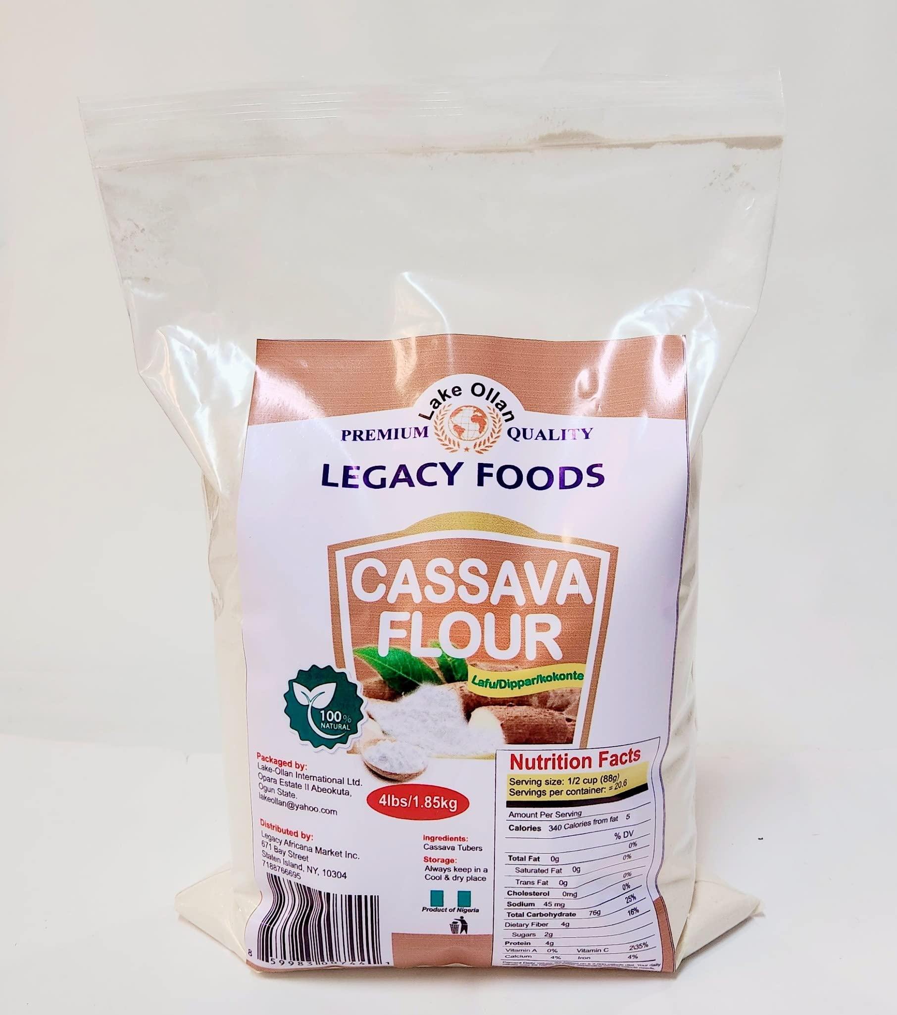 Legacy Foods Cassava Flour ( Lafun/Kokonte/Dippar) 5lbs