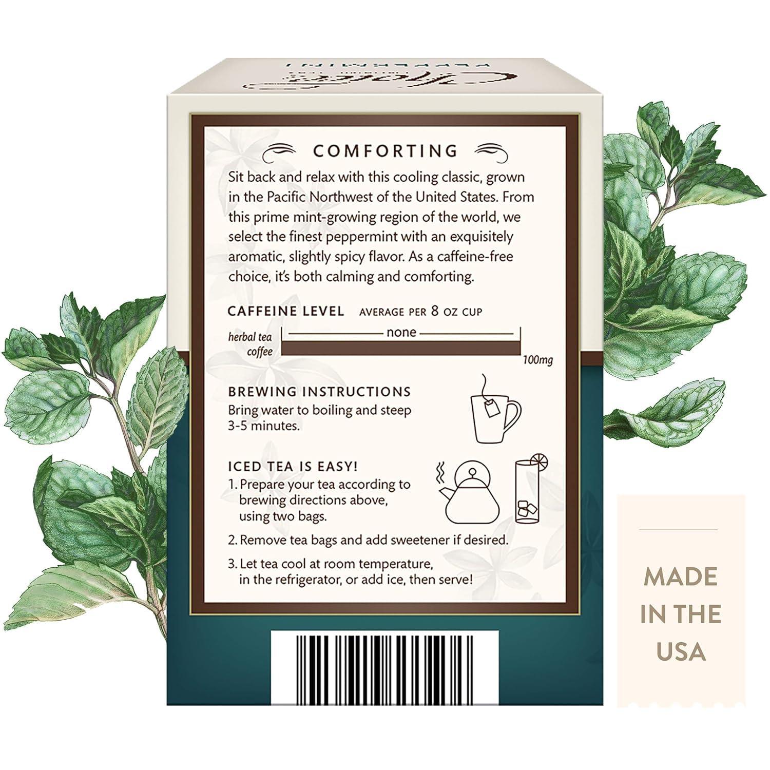 Choice Organics Choice Tea Tea Peppermint Org