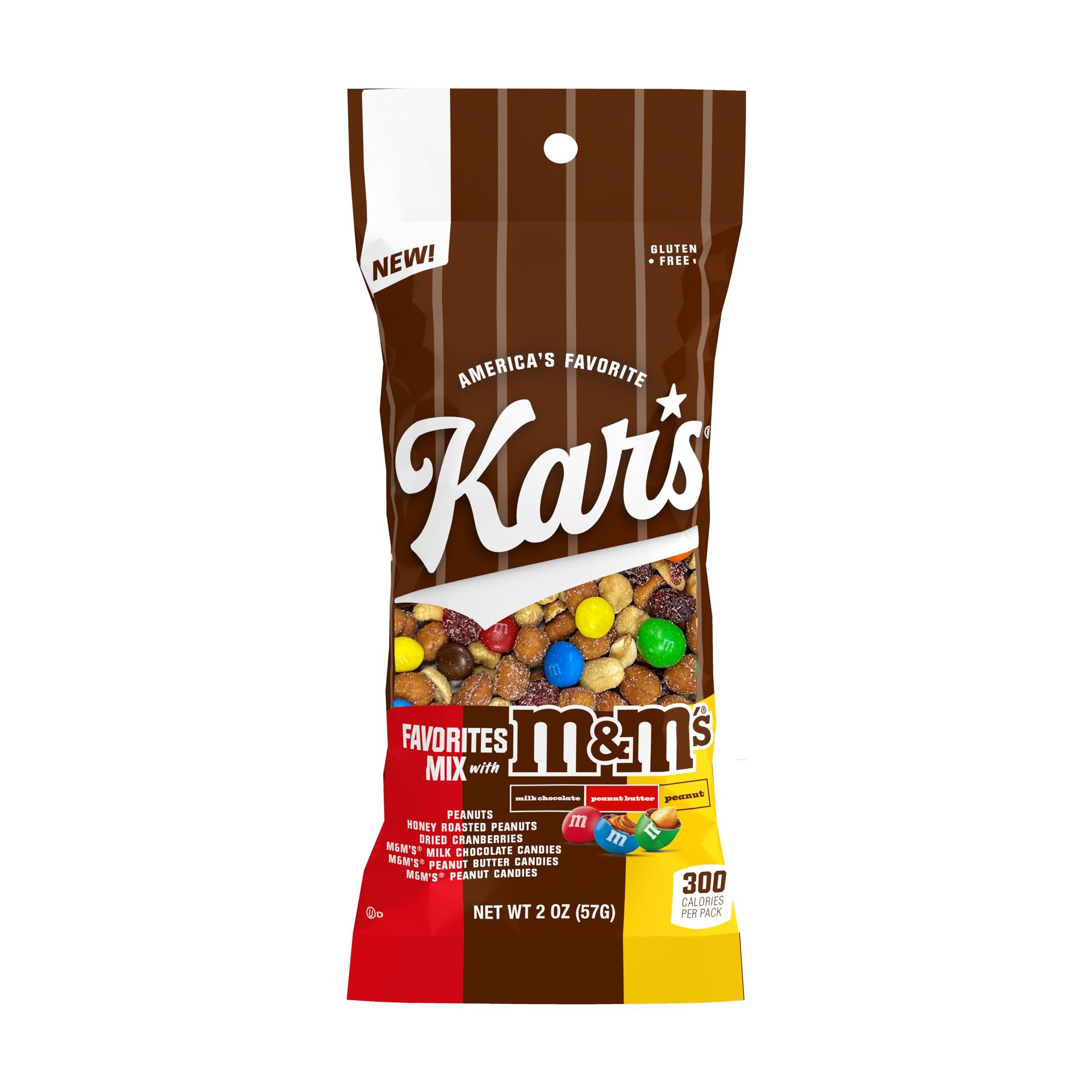 Kar\'s Kar\'s Nuts Favorites Mix with M&M\'S Candies - 2oz Bag (Pack of 36)