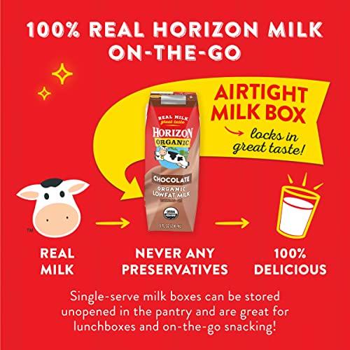 Horizon Organic Horizon Organic Shelf-Stable 1% Lowfat Milk Box, Chocolate, 8 Fl Oz, 1 Pack