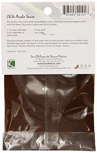 Los Chileros Los Chileros Chile Ancho, Powder, 1 Ounce (Pack of 12)