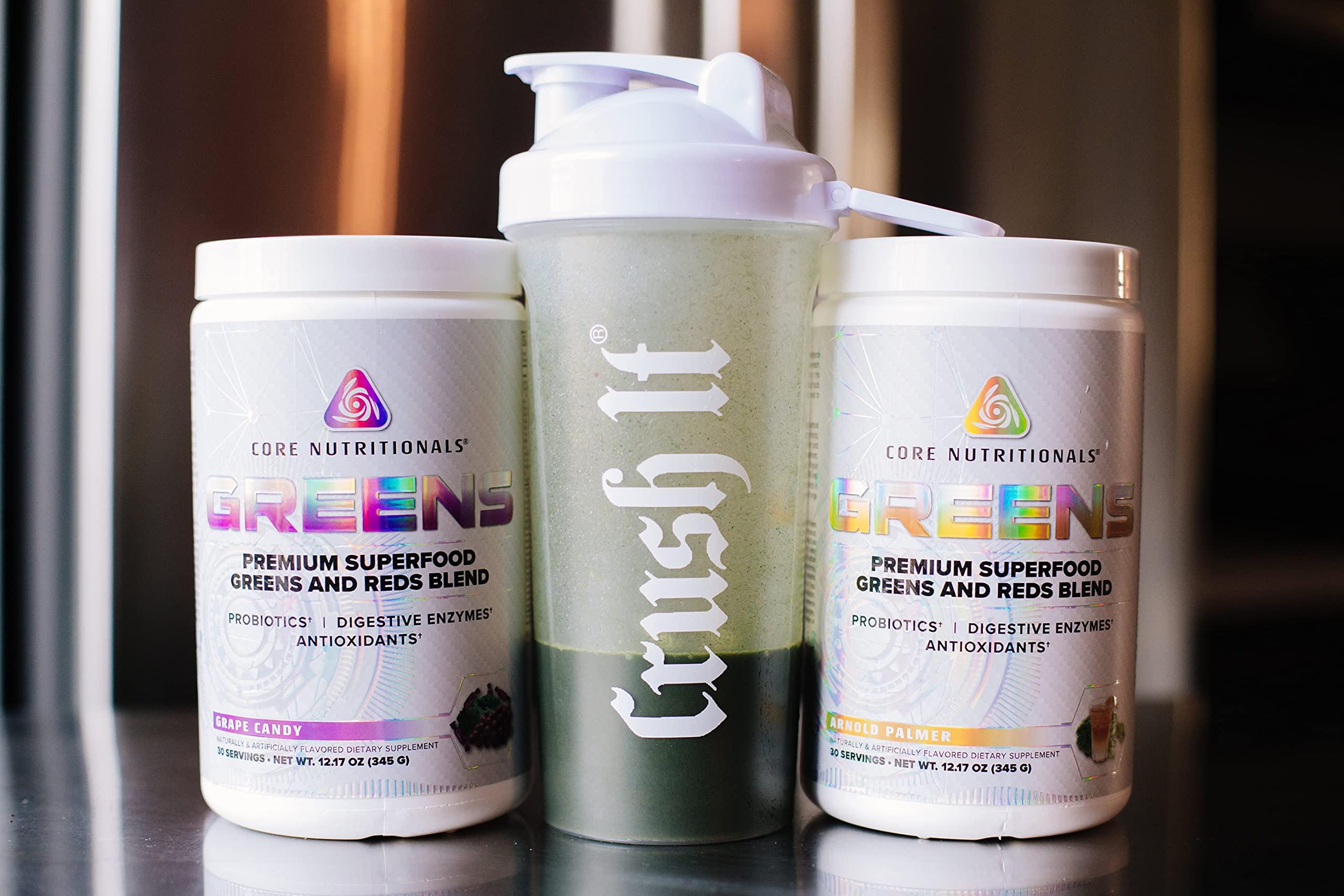 Core Nutritionals Core Nutritionals Greens Platinum Premium Superfood Greens and Reds Blend, Supports Digestion and Gut Health, 5 Billion CFU Probiotic,30 Servings (Grape Candy)