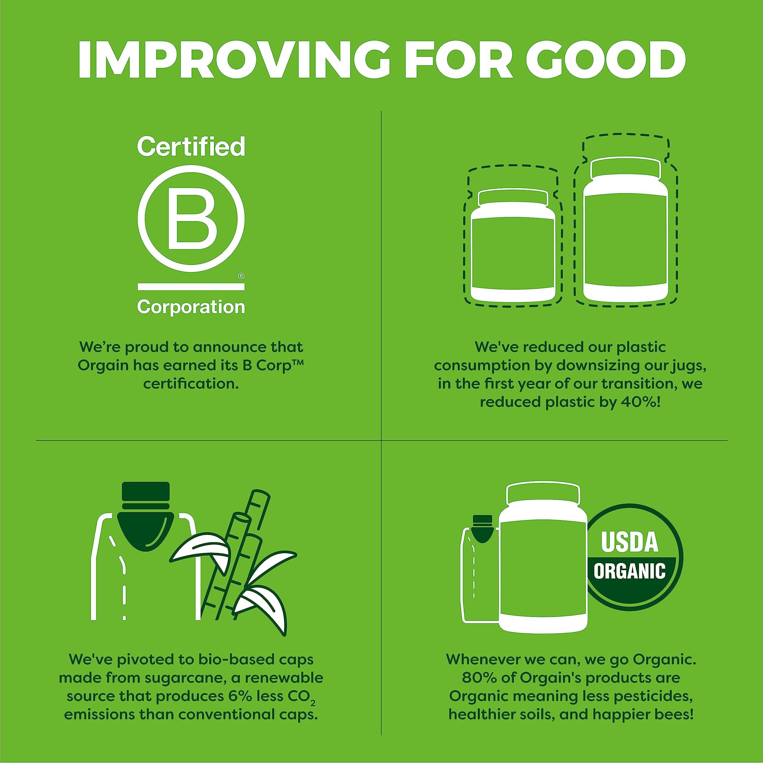 Orgain Orgain Organic Vegan Protein Powder, Creamy Chocolate Fudge - 21g Plant Protein, 6g Prebiotic Fiber, Low Carb, No Lactose Ingredients, No Added Sugar, Non-GMO, For Shakes & Smoothies, 10 Travel Packs