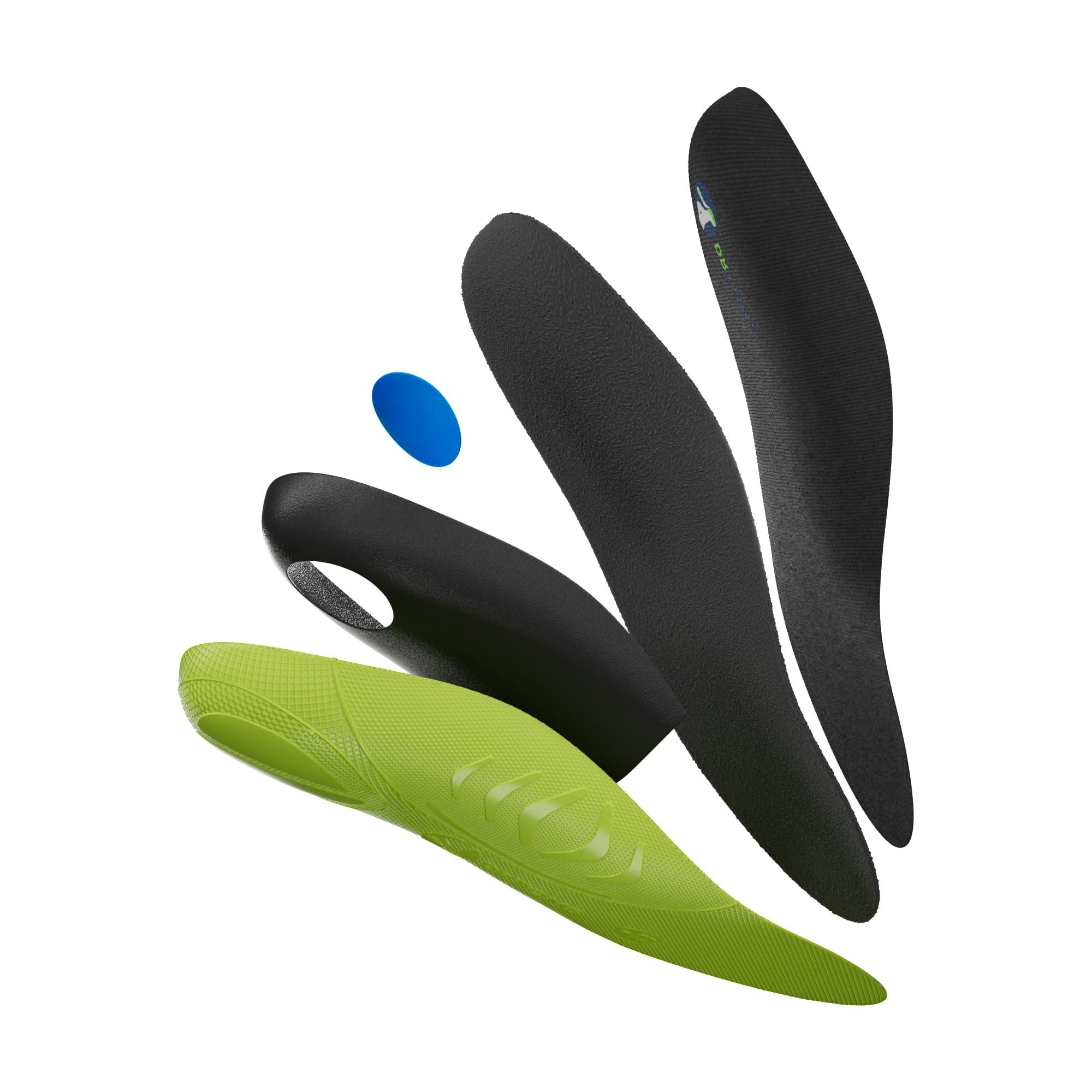 DRTOMS Toms Shoe Insoles for Women for Pain Relief, Excellent Shock Absorption for Feet Relief, Foam Cushion and Soft Gel Heel for Superior Comfort, Orthotic-Level Arch Support, Size 10-10.5