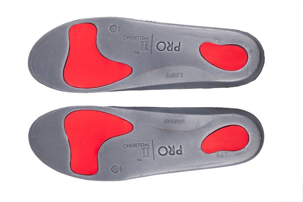 PRO 11 WELLBEING PRO 11 WELLBEING- Pro-Active Sports Orthotic Insoles Arch and Plantar Fasciitis Support (7/8.5 UK)
