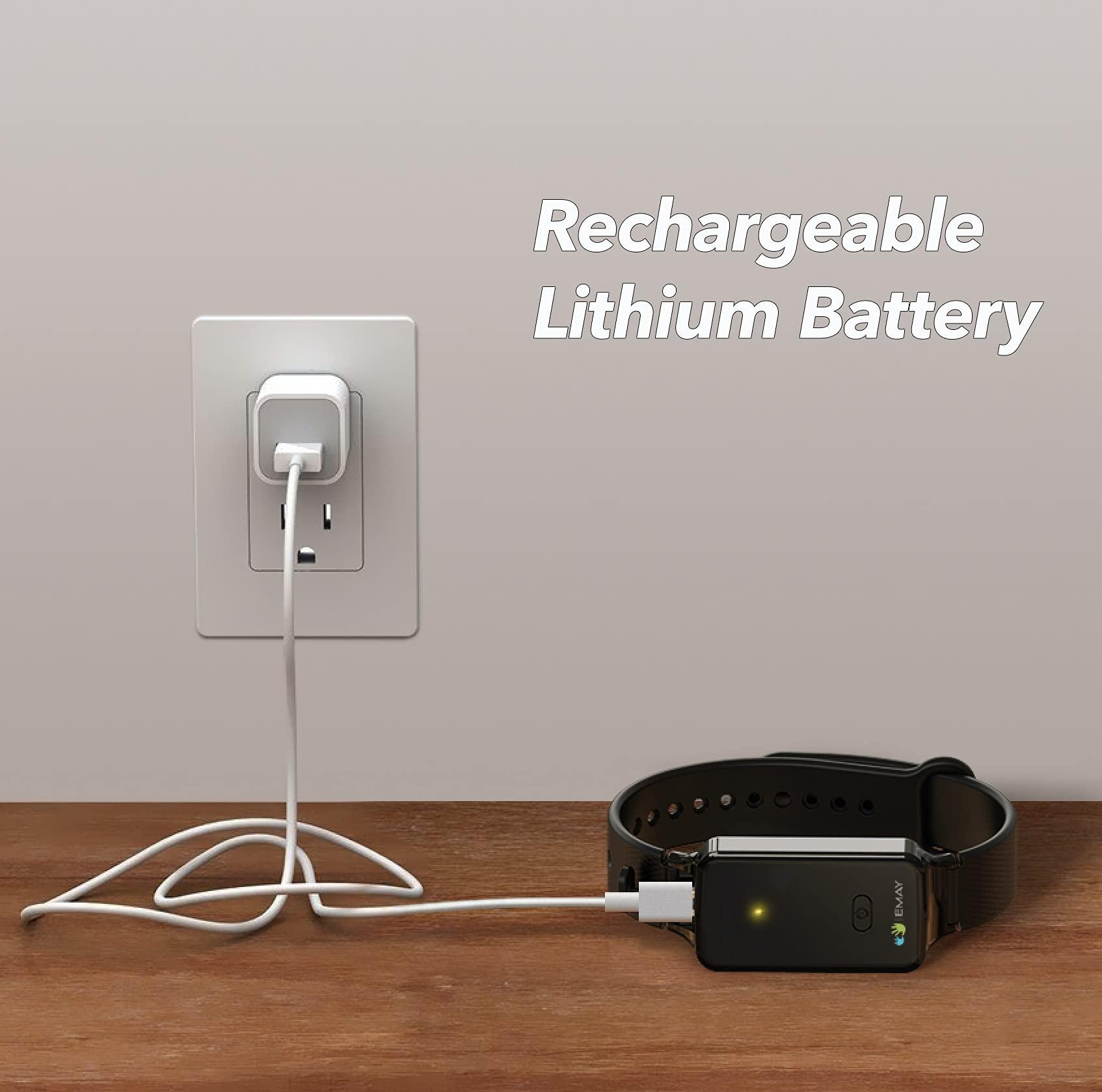 EMAY SleepO2 Wrist Recording Pulse Oximeter by EMAY | Continuous Pulse Oximeter to Record Blood Oxygen Saturation and Pulse Rate Overnight | Export Sleep Report & Raw Data