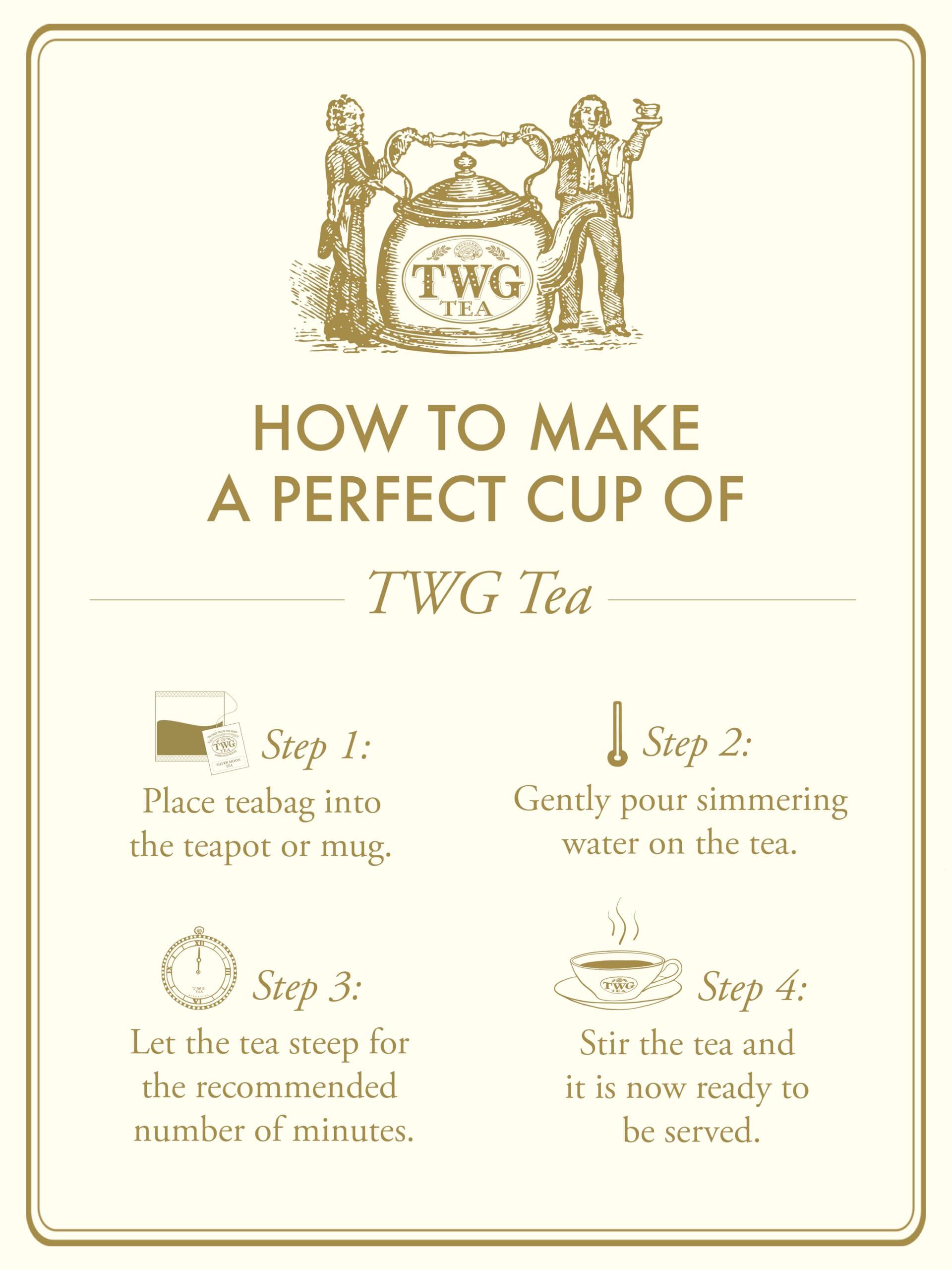 TWG Tea TWG Tea | Summer Holiday Iced Teabag Sampler | 15 Iced Hand Sewn Cotton Tea Bags | Gift Set
