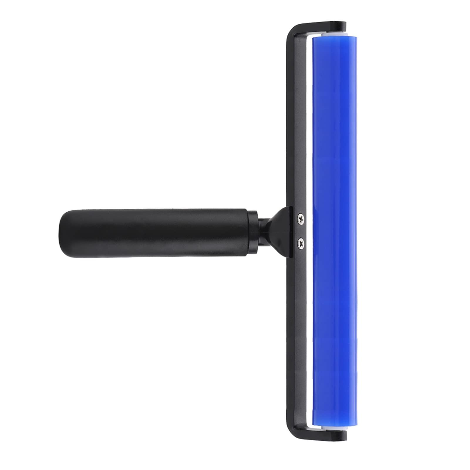 Sunicon Sunicon Dust Removal Roller Cleaner Tool, Silicone Roller Screen Film Roller Squeegee Wheel Anti Static Sticky Dust Collection for Household (30.48cm / 12inch)