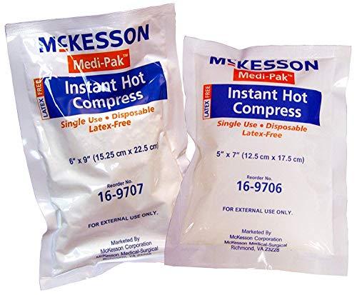 McKesson Compress Hot Instant 5"X7" Lf - Item Number 16-9706 - 24 Each / Case - 5 X 7 Inch