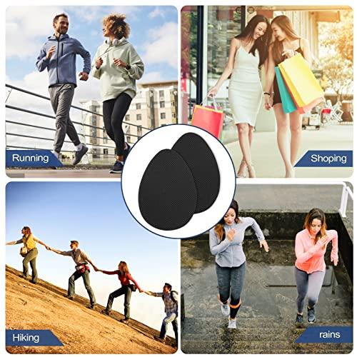 Ashoesert Non Slip Shoe Pads Shoe Grips on Bottom of Shoes Shoe Sole Protector Anti Slip Shoe Grips Non Slip Pads for Shoes,Shoe Slip Pads Shoe Gummies for Bottom of Heels (Black - 4 Pairs)