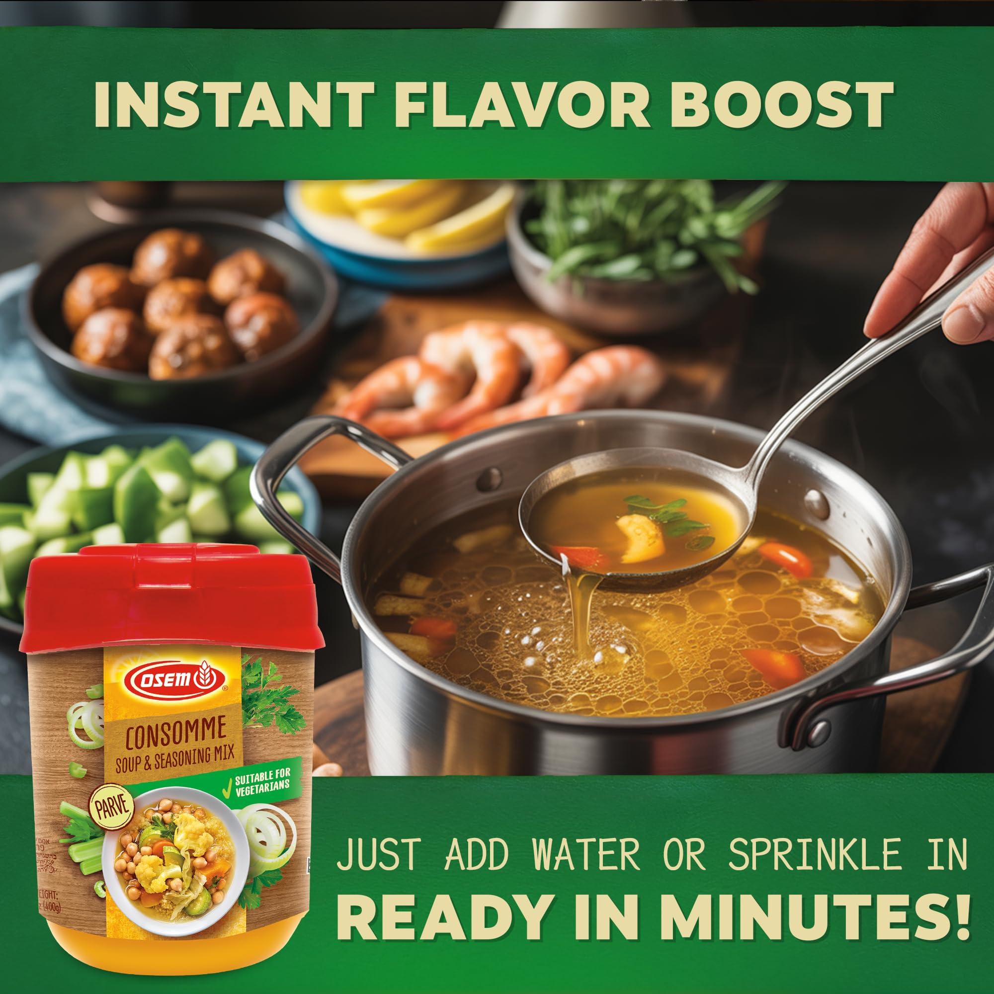 Osem OSEM Consomme Soup, 14.1 oz packages, 4 pk