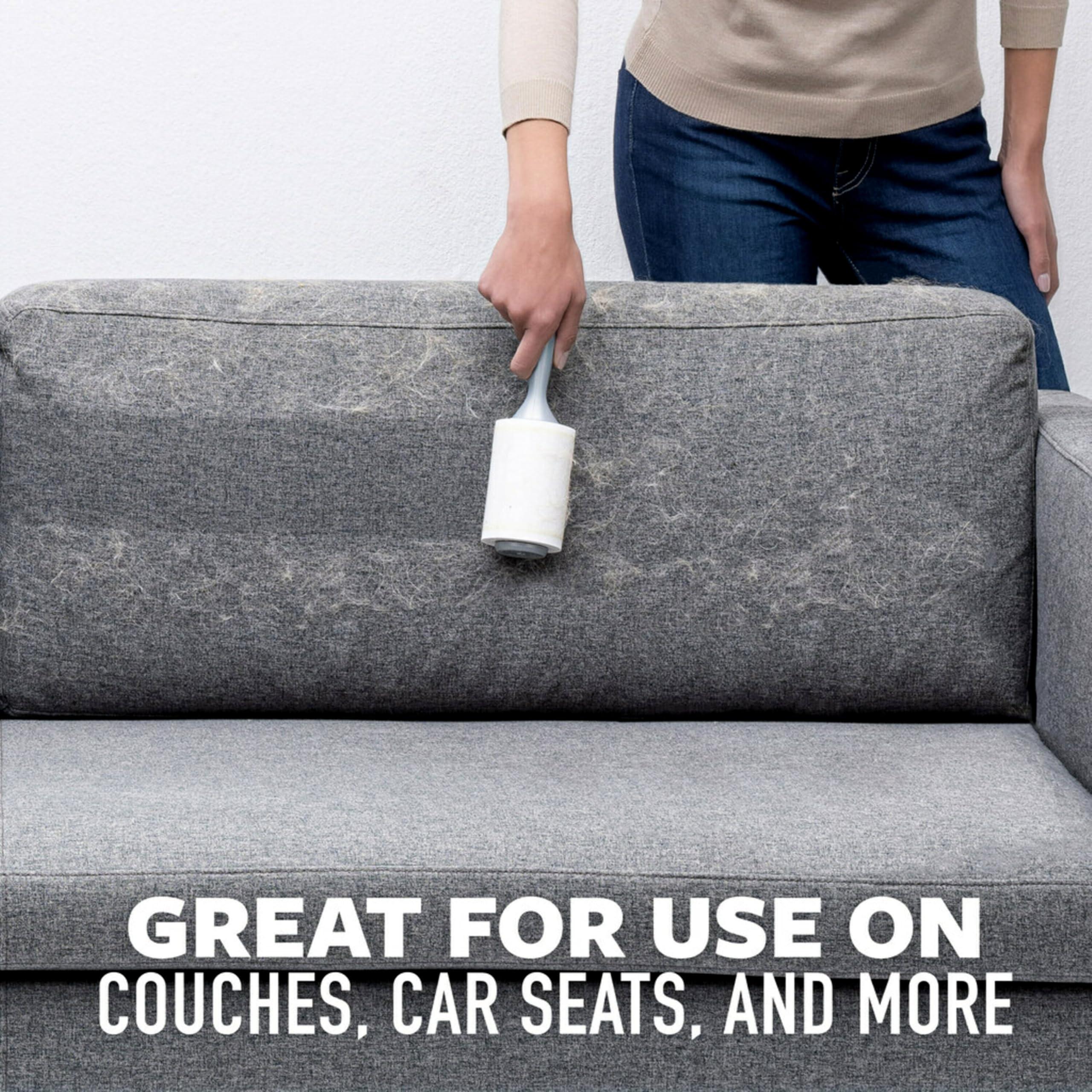 Scotch-Brite Scotch-Brite Extreme Clean Lint Roller, 6 Lint Rollers, 100 Sheets/Roller, 600 Sheets Total, Lint Roller for Pet Hair Extra Sticky, 50% Stickier*, Lint Remover for Clothes, Pet Hair Removal