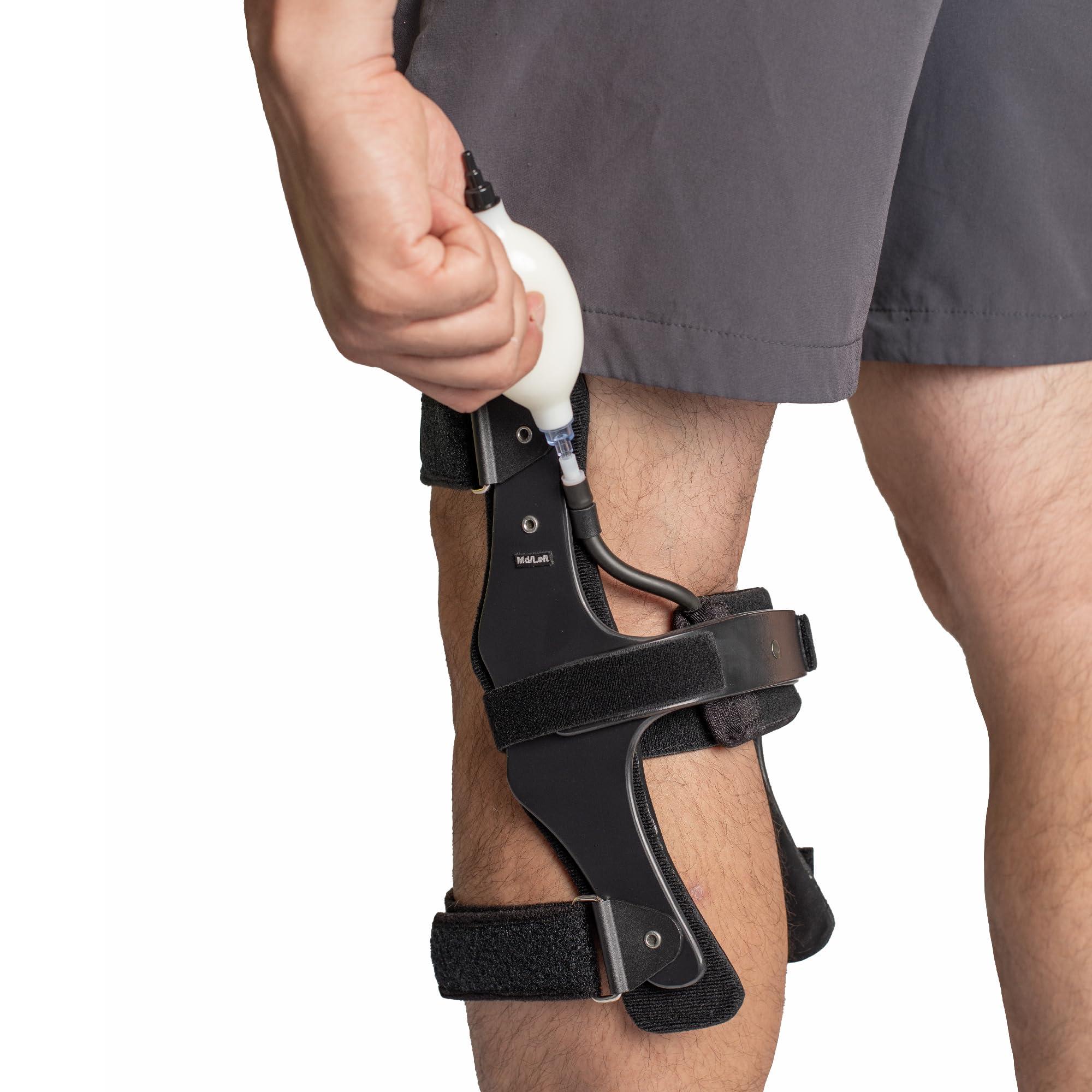 Brace Direct Brace Direct OrthoPro HyperEx Knee Brace - L1850- Adjustable and Comfortable Support for Knee Hyperextension - OCSI