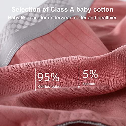 DACUN Daily Wearing Safety Certification Women Menstrual Period Briefs Leakproof Protective Underwear Heavy Flow Panties Pack of 4 (Color : Multicolor, Size : 4XL-4XLarge)