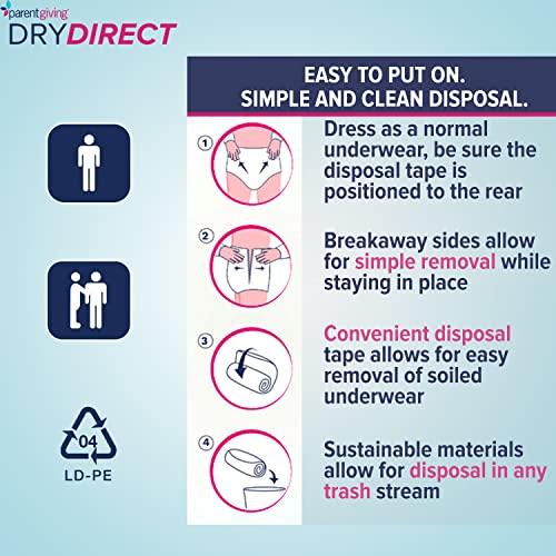 DRY DIRECT Dry Direct Super Overnight Underwear (XLarge - Pack of 14) by Parentgiving