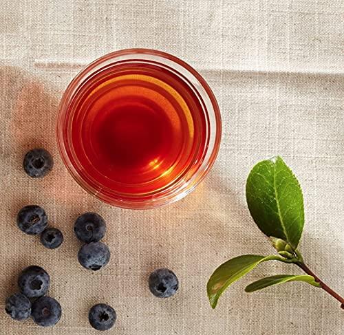 The Republic of Tea The Republic of Tea Wild Blueberry Black Tea, 50 Tea Bags, Rich Natural Blueberry Fine Black Tea