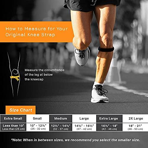 Cho-Pat Cho-Pat Original Knee Strap, Patella Support for Runner’s Knee, Jumper’s Knee, Osgood Schlatter’s, and Chondromalacia, Black, XX-Large