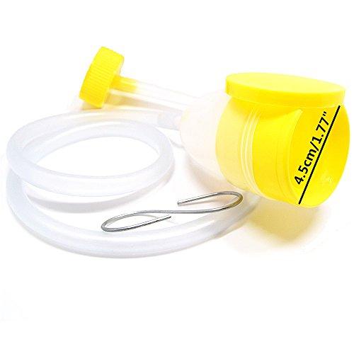 YUMSUM YUMSUM Male Men's Travel Bed Urinal Pee Bottle 1700 ML Urine Collector with Tube