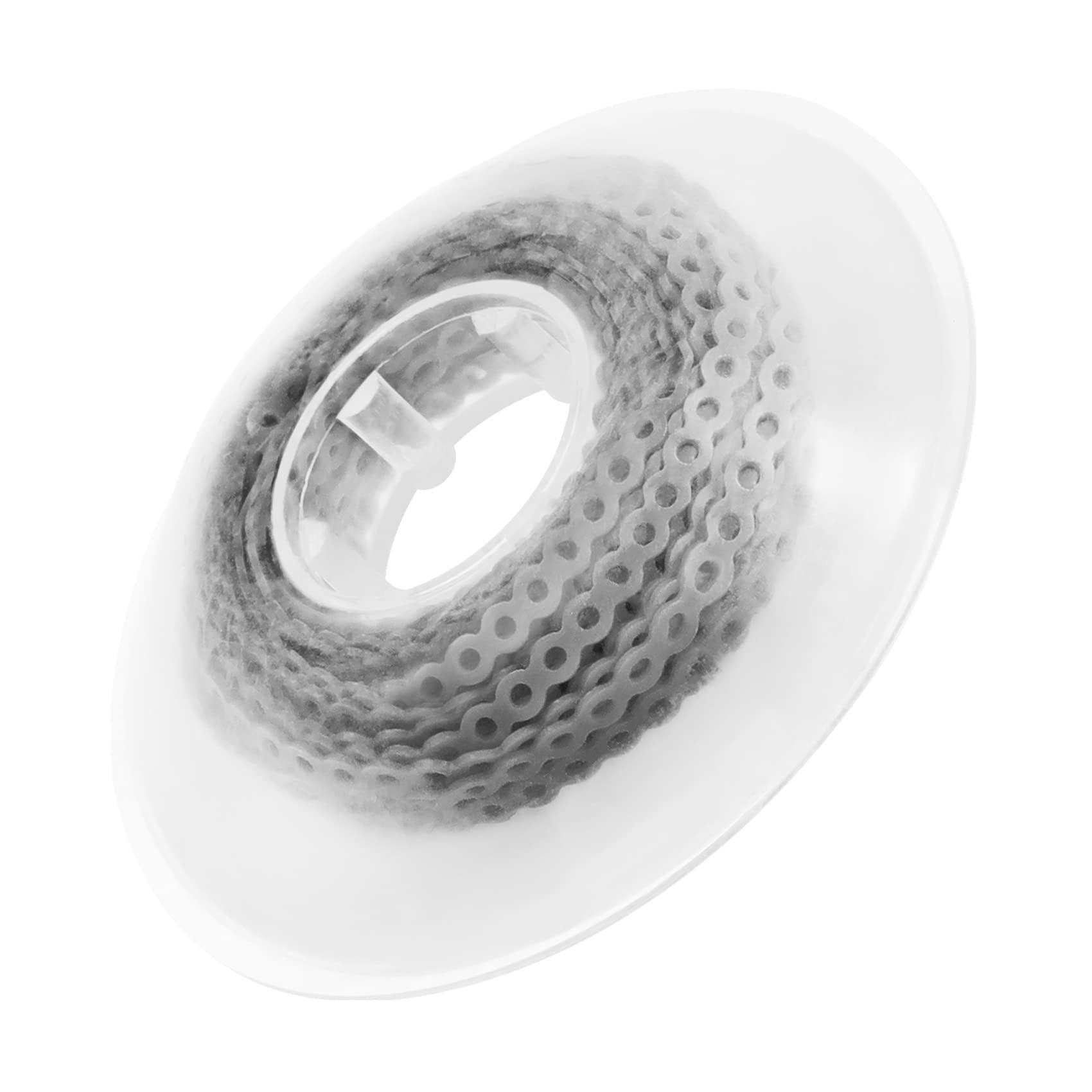 Annhua Annhua Power Chain for Braces, Dental Orthodontic Elastic Chain Power Chains Dental Spool Elastic Rubber Band Powerchains for Braces, Continuous, Grey - 13# - 15ft/Roll