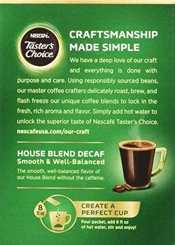 Taster's Choice Nescafe Taster's Choice Decaf Instant Coffee, House Blend, 16 Count