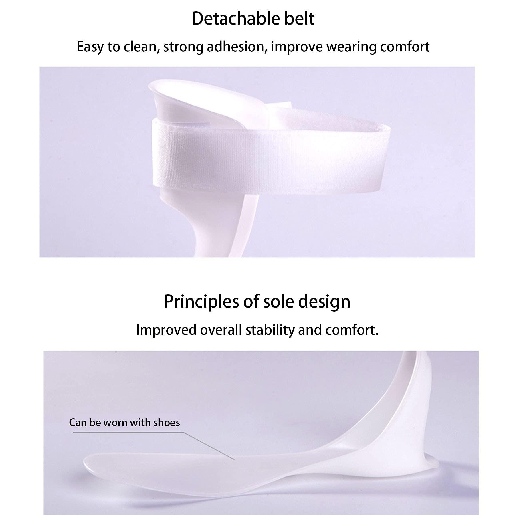 WILLQ WILLQ Foot Drop Orthosis for Hemiplegia Stroke Shoes Walking Effective Relieve Pain for Foot Drop Achilles Tendon Cerebral Palsy Tendon Contracture Disease Stroke Improve Walking Gait,Right,Lager