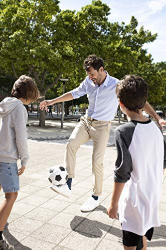 JOBST JOBST Casual Pattern Compression Knee High Socks, Closed Toe, 20-30 mmHg Firm Support for Swollen Legs, Ocean Blue, Size: Large, Regular Length