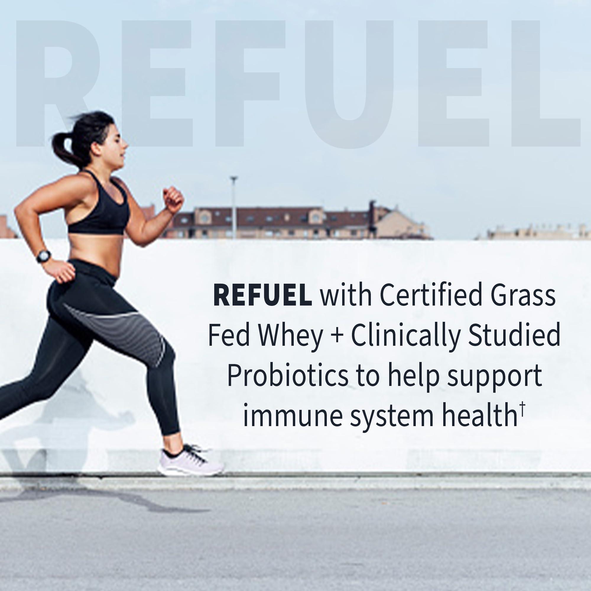 Garden of Life Garden of Life Sport Whey Protein Powder Vanilla, Premium Grass Fed Whey Protein Isolate Plus Probiotics for Immune System Health, 24g Protein, Non GMO, Gluten Free, Cold Processed - 20 Servings