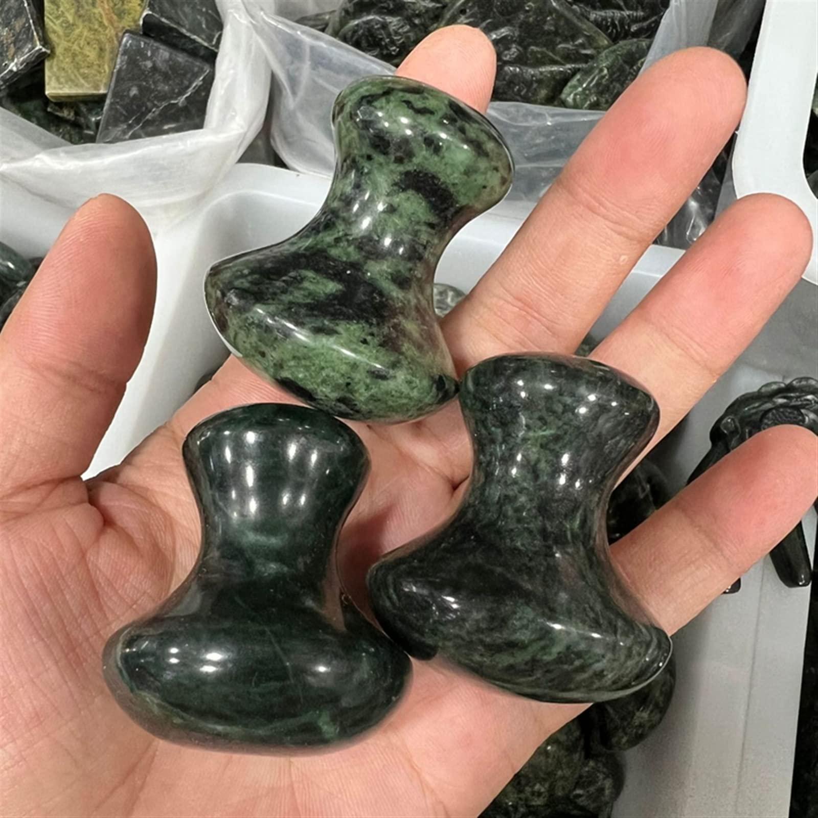 KENID KENID Tibetan Jade Gua Sha Massage Stone Mushroom Massager Face Magnetic Therapy Natural Stone Beauty Tool 1Pcs