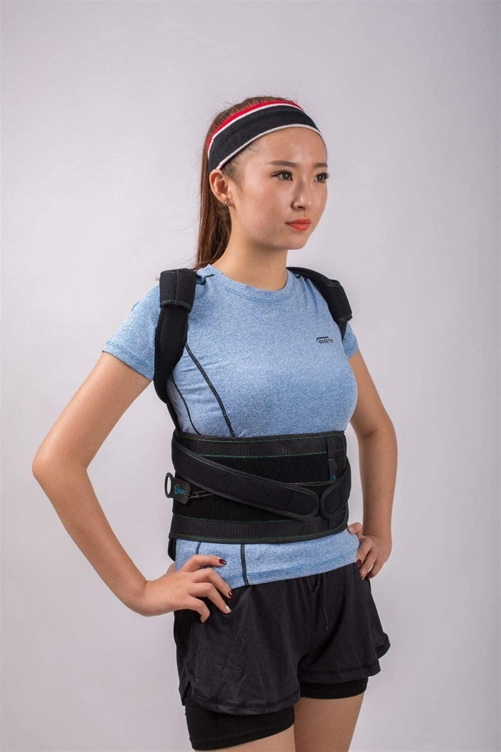 SJHY Posture Corrector Back Posture Corrector Brace Humpbacked Prevent Back Shoulder Support Belt Posture Correction Therapy Belt Back Posture (Size : Small)
