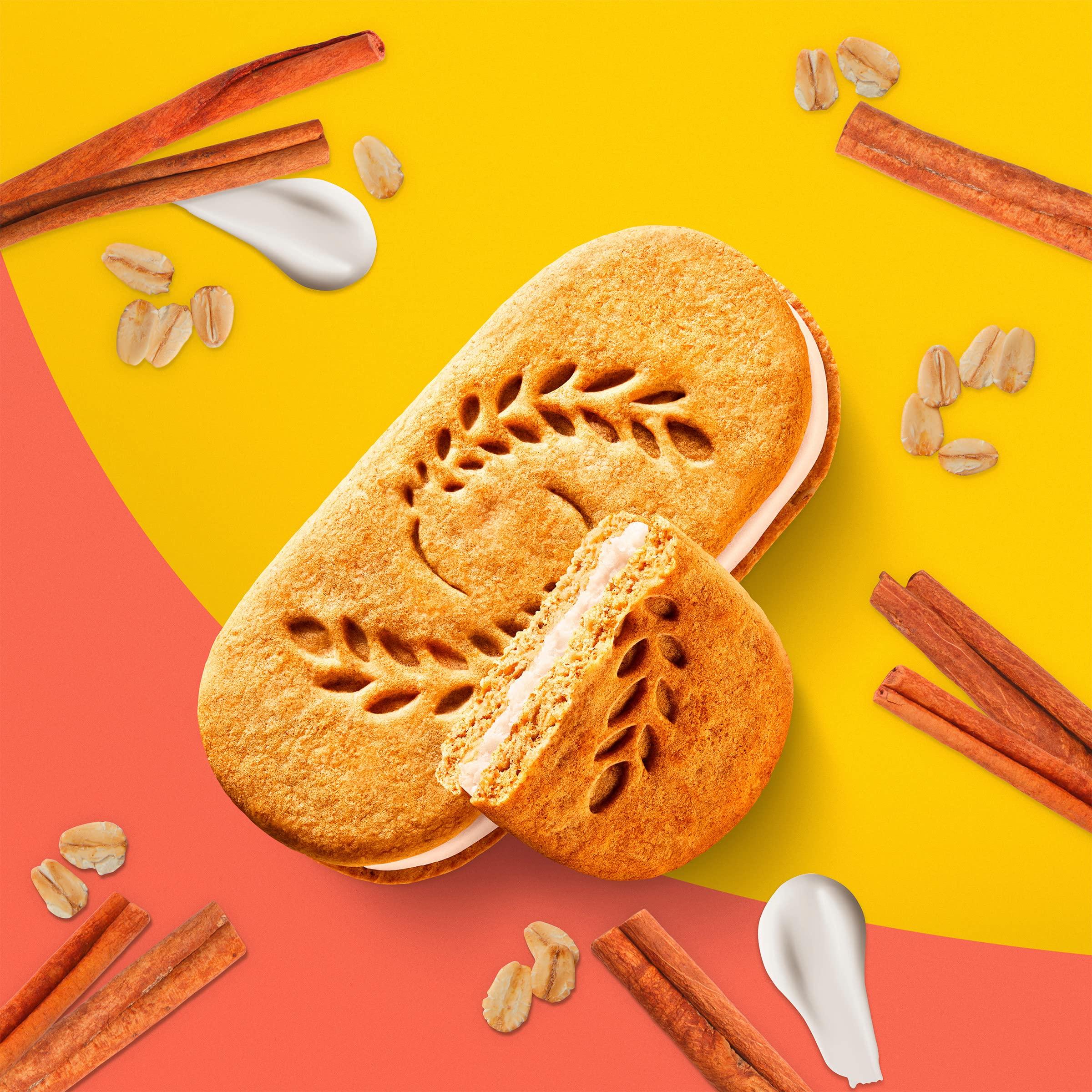 Belvita belVita Breakfast Sandwich Cinnamon Brown Sugar with Vanilla Creme Breakfast Biscuits, 5 Packs (2 Sandwiches Per Pack)