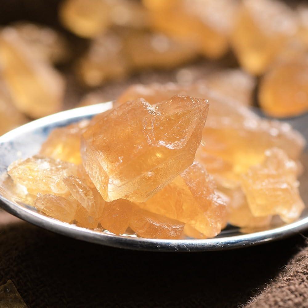 cn herb Small Yellow Rock Candy Soup Dessert Polycrystalline Rock Candy Old Rock Candy Sucrose Bag