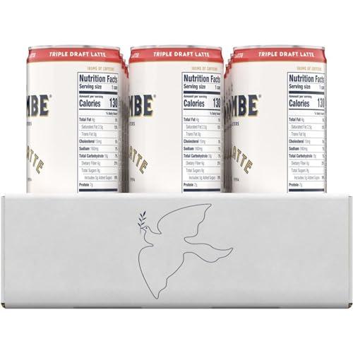 La Colombe La Colombe Coffee, Triple Draft Latte, 11 fl oz Cans (Pack of 12), Coffeehouse Quality Cold Brew, Specialty Grade Coffee Beans, Ready-to-Drink On-the-Go