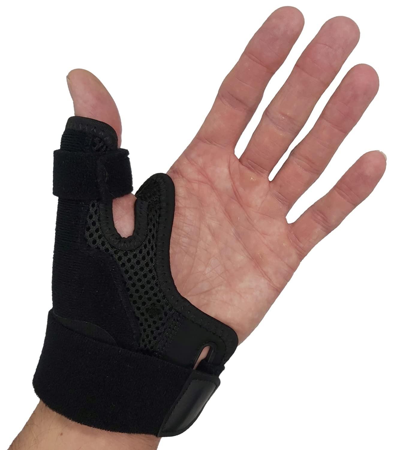 ARMSTRONG AMERIKA ARMSTRONG AMERIKA Thumb Spica Splint (Right Small) + Thumb Splint (Fits All) Bundle