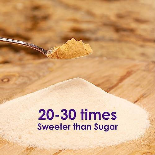 NAMANNA NAMANNA Pure Monk Fruit Sweetener - Zero Calorie, Zero Carb, Paleo and keto Safe - (7% Mogroside V, 200g, 1,110 Servings) - 3 Pack